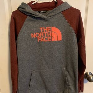 The North Face fleece hoodie